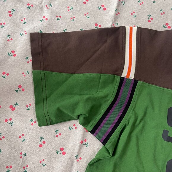 Supreme Split S/S Football Top Green - Picture 5 of 8